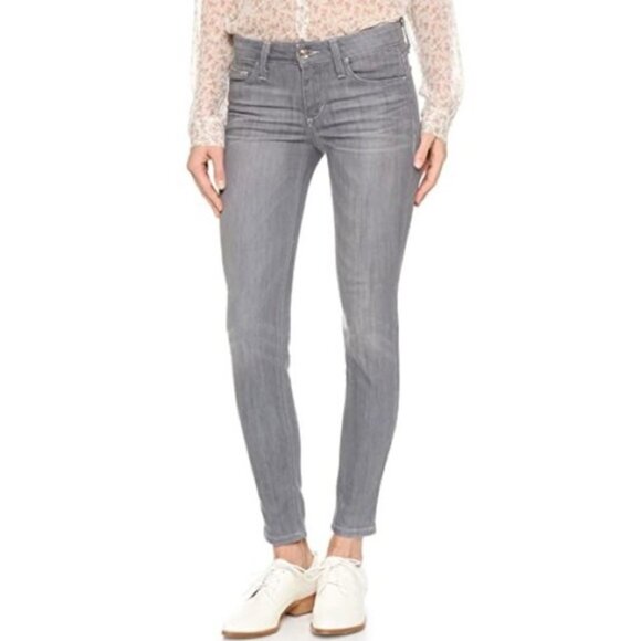 Revolve Joes Jeans Women's Skinny Straight leg Jeans Vixen Sassy Light Grey - Picture 3 of 14